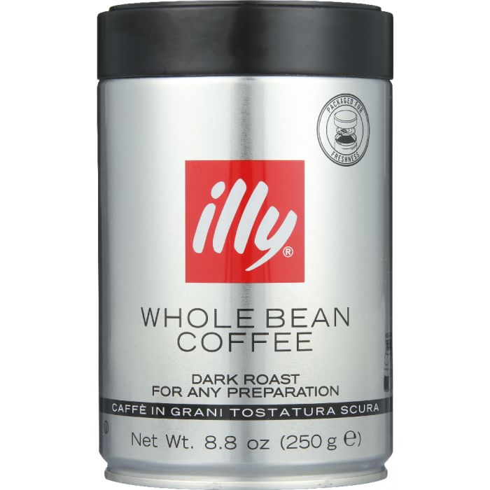 A Product Photo of Illy Whole Bean Dark Roast Coffee