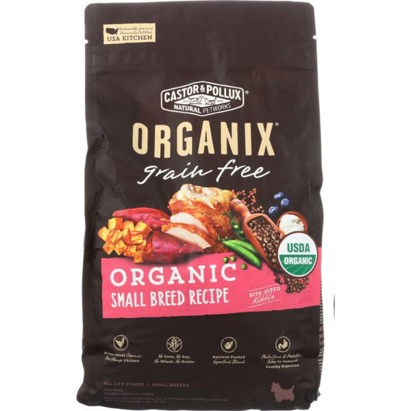 Product photo of Castor & Pollux Organix Grain Free Organic Small Breed Recipe