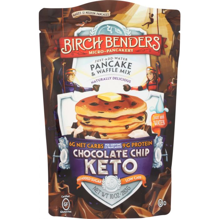 Keto Chocolate Chip Pancake and Waffle Mix (10 oz)
