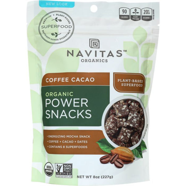 A Product Photo of Navitas  Coffee Cacao Organics Organic Power Snacks
