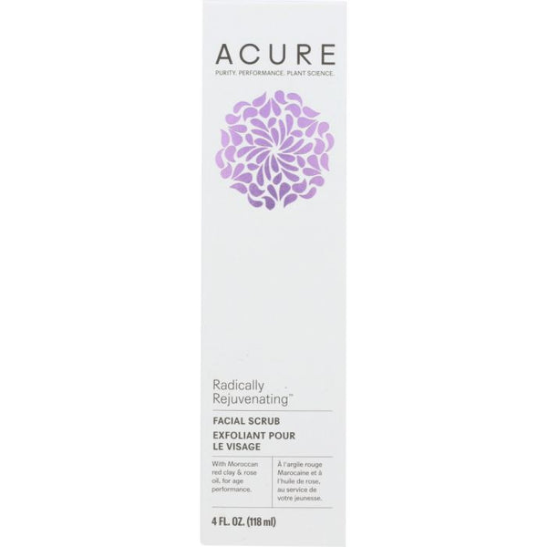 A Product Photo of Acure Radically Rejuvenating Facial Scrub