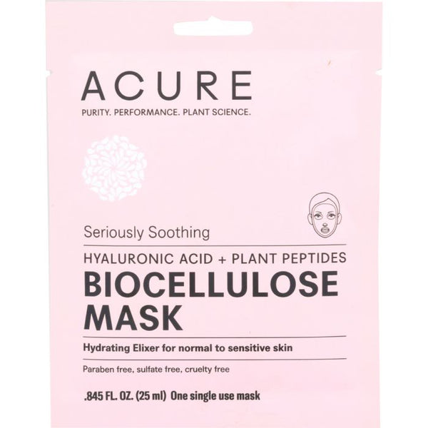 A Product Photo of Acure Biocellulose Mask
