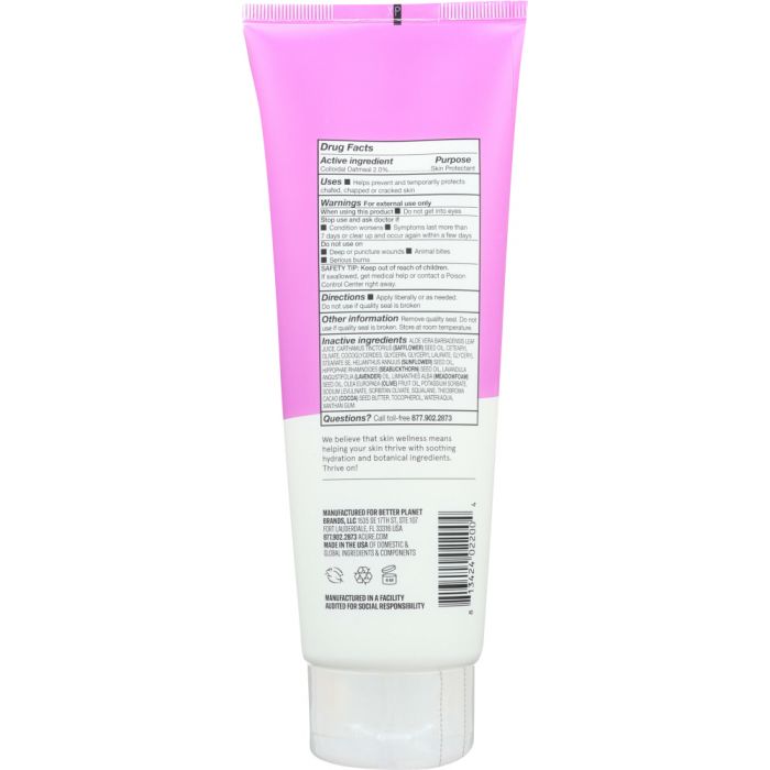 Back Packaging Photo of Acure Calming Itch and Irritation Lotion