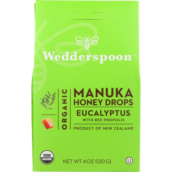 Product photo of Nutiva Organic Manuka Honey Drops Eucalyptus
