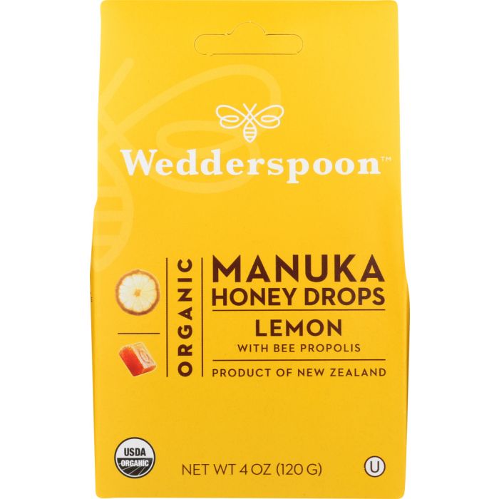 Product photo of Nutiva Organic Manuka Honey Drops Lemon