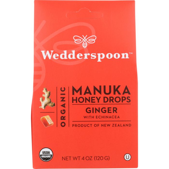 Product photo of Nutiva Organic Manuka Honey Drops Ginger