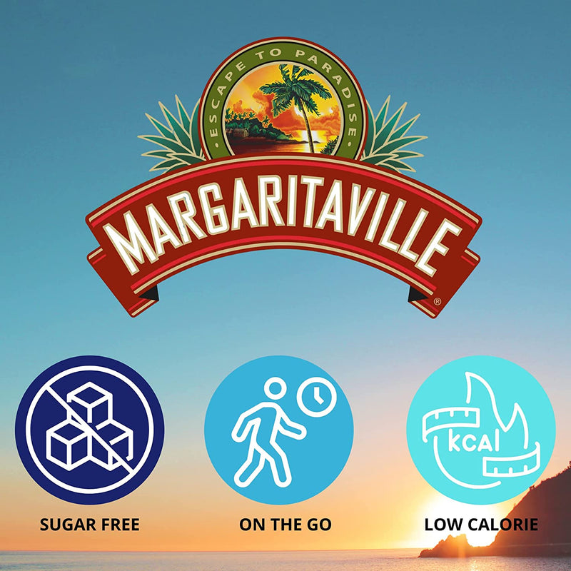 Margaritaville Variety Pack Drink Mix Singles To Go (6 Boxes) and a BELLATAVO Fridge Magnet