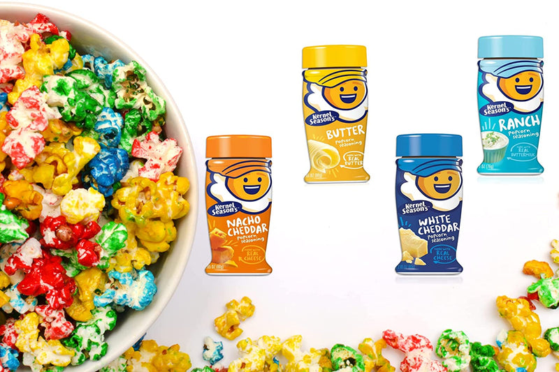 Kernel Seasons Popcorn Seasoning Bundle and a BELLATAVO Recipe Card