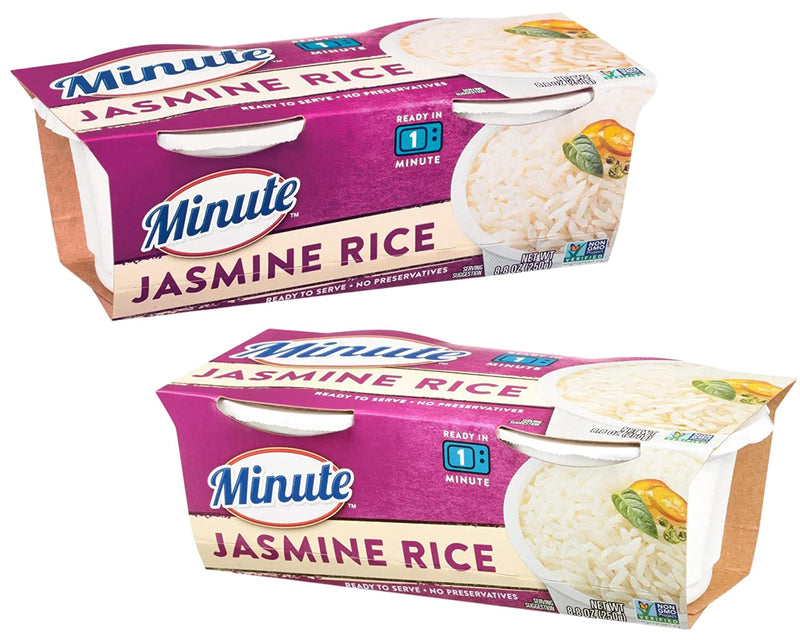 Minute Jasmine Rice in Ready To Serve Cups (Two-8.8oz) and a BELLATAVO Ref Magnet