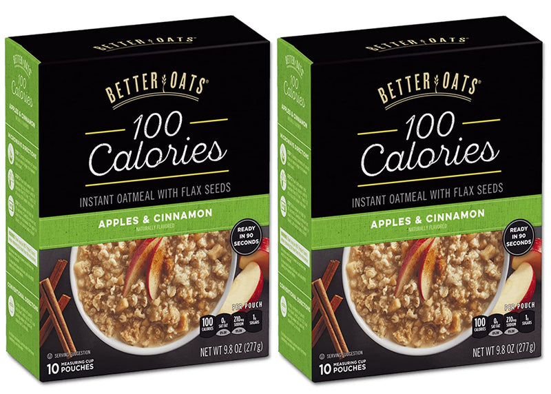 Better Oats 100 Calorie Oatmeal (Two-9.8oz) and a BELLATAVO Ref Magnet!