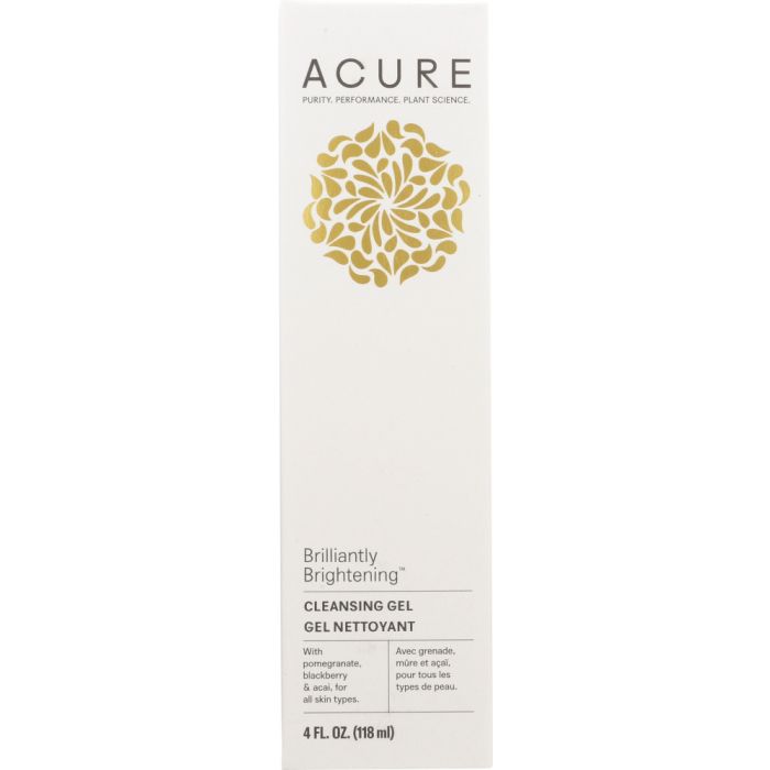 A Product Photo of Acure Brilliantly Brightening Cleansing Gel