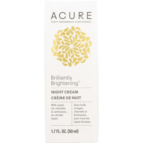 A Product Photo of Acure Brilliantly Brightening Night Cream