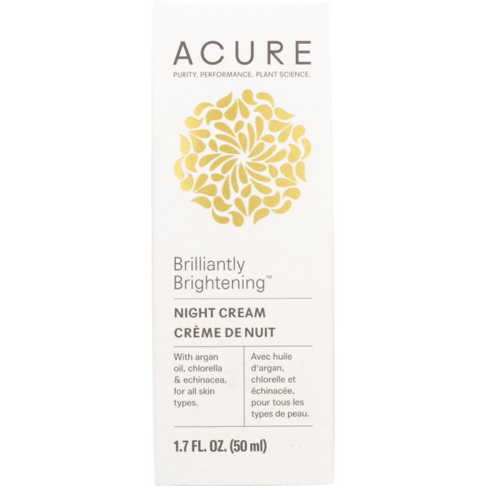 A Product Photo of Acure Brilliantly Brightening Night Cream