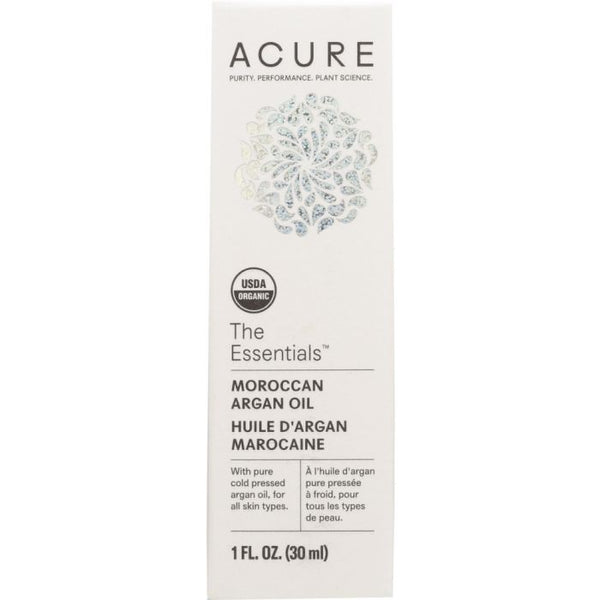 A Product Photo of Acure The Essentials Organic Moroccan Argan Oil