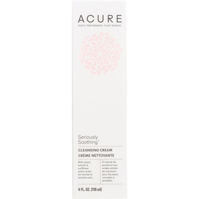 A Product Photo of Acure Seriously Soothing Facial Cleansing Cream
