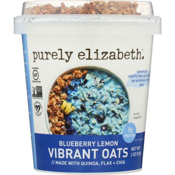 A Product Photo of Purely Elizabeth Blueberry Lemon Vibrant Oats