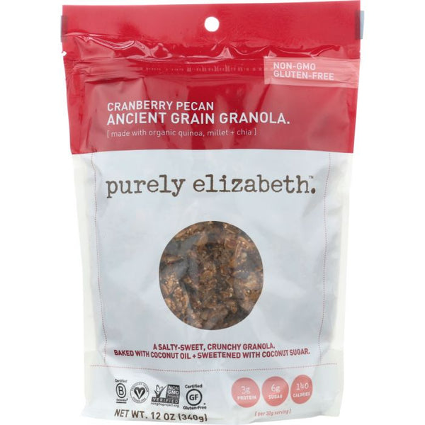 A Product Photo of Purely Elizabeth Cranberry Pecan Granola