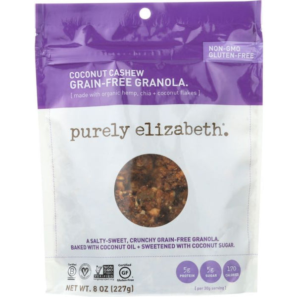 A Product Photo of Purely Elizabeth Coconut Cashew Grain Free Granola