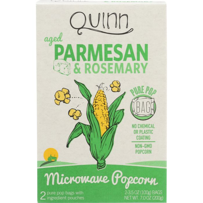 Parmesan & Rosemary Microwave Popcorn 2x3.5oz Bags (7 oz)