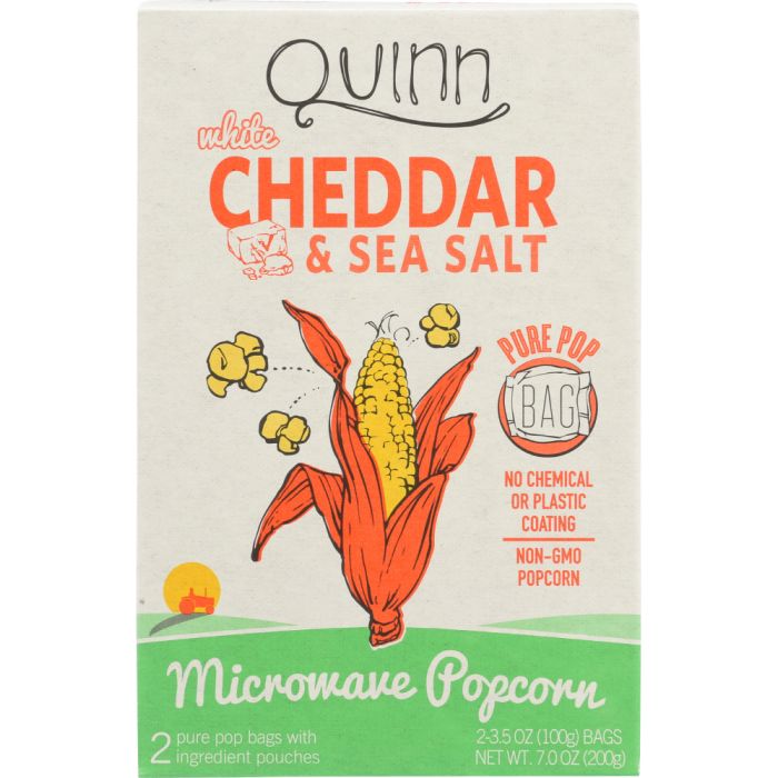 White Cheddar & Sea Salt Popcorn (7 oz)