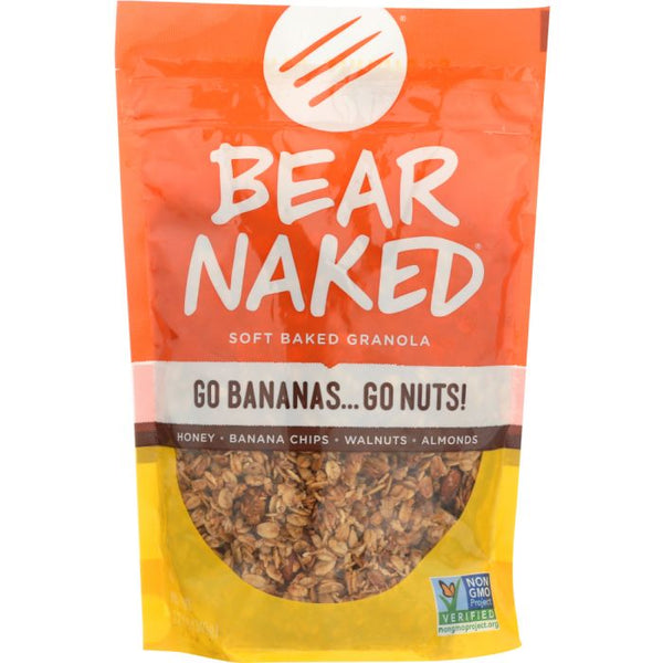 A Product Photo of Bear Naked Go Bananas Go Nuts Soft Granola