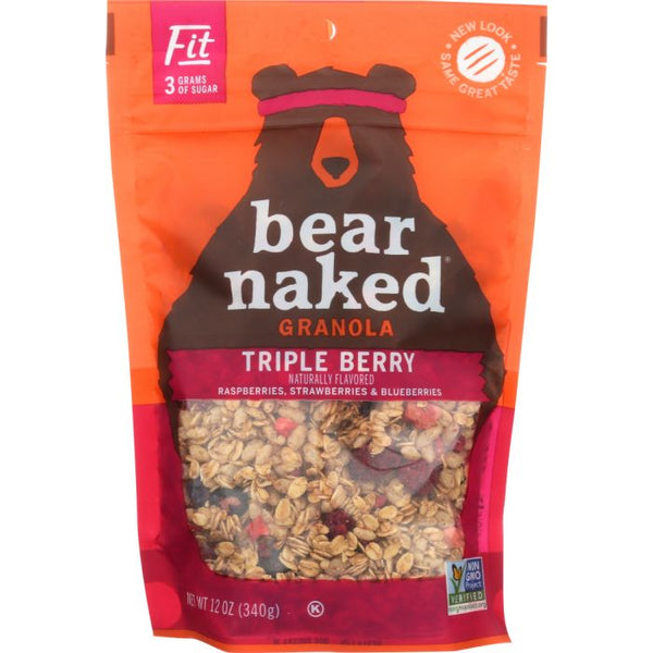 A Product Photo of Bear Naked Triple Berry Granola