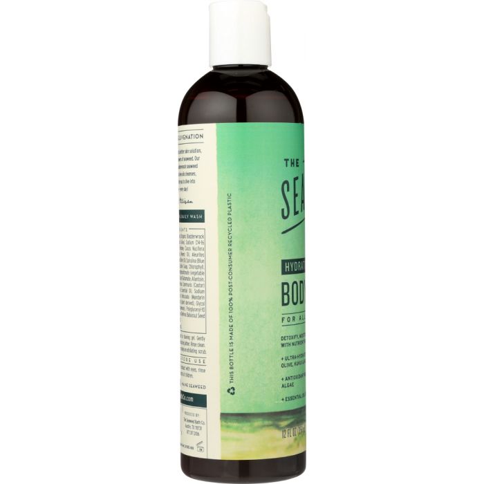 Side Label Photo of The Seaweed Bath Co. Citrus Vanilla Body Wash