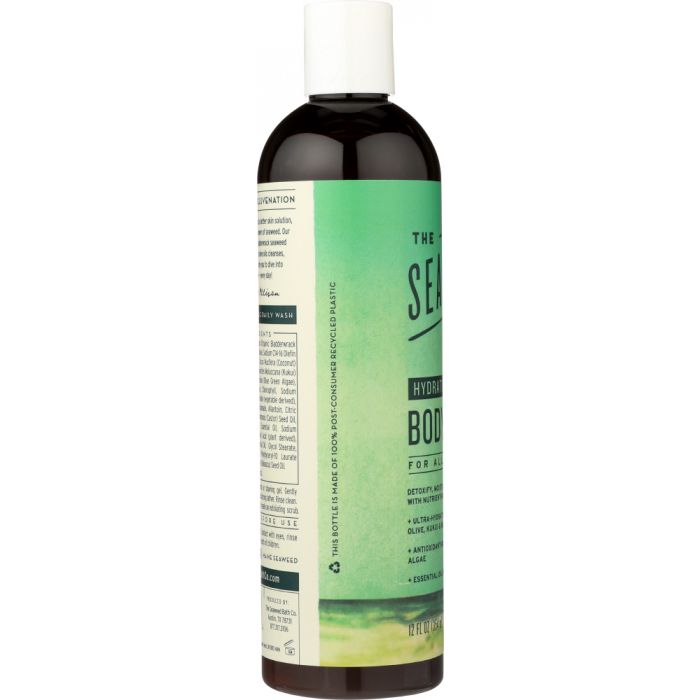 Side Label Photo of The Seaweed Bath Co. Hydrating Soothing Body Wash