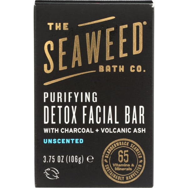 A Product Photo of The Seaweed Bath Co. Unscented Detox Facial Bar