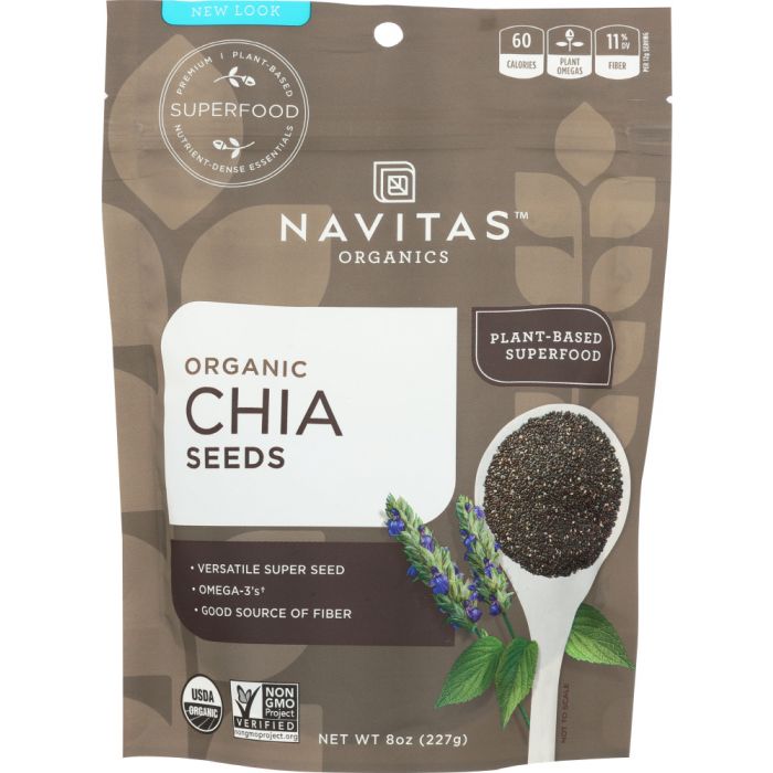 A Product Photo of Navitas Organics Organic Chia Seeds