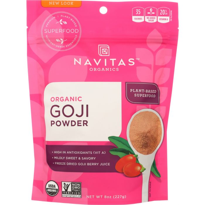 A Product Photo of Navitas Organics Organic Goji Powder