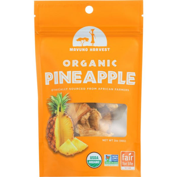 Dried Fruit Organic Pineapple (2 oz)