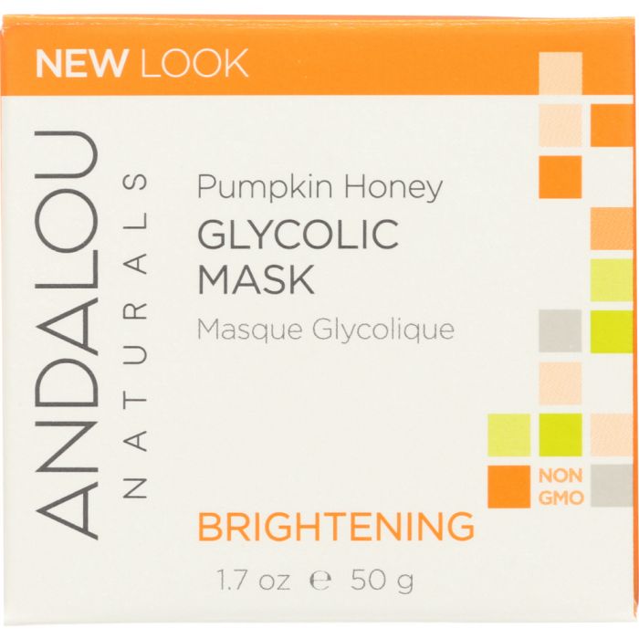 Product photo of Andalou Naturals Glycolic Mask Pumpkin Honey Brightening