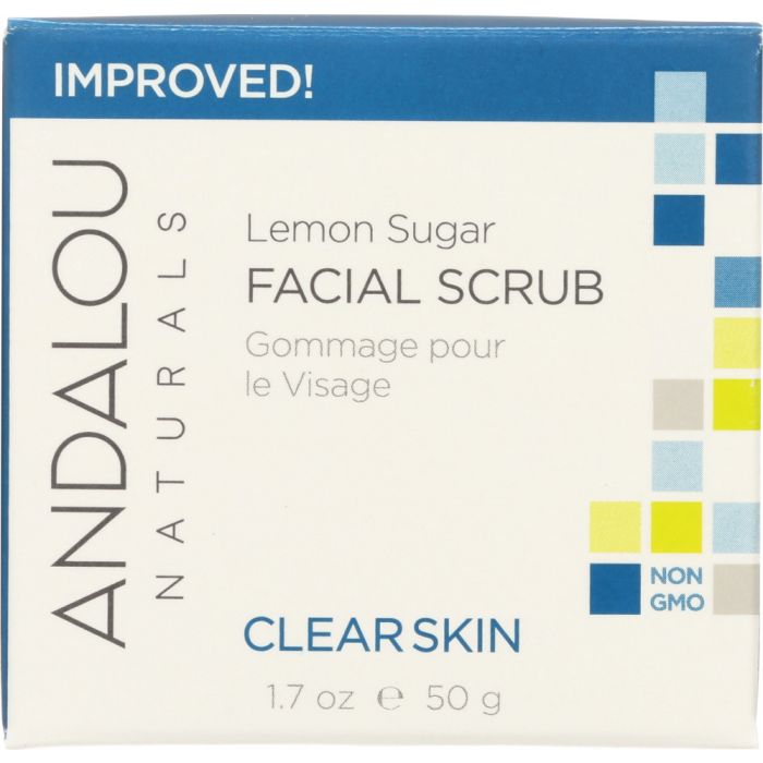 Product photo of Andalou Naturals Clarifying Facial Scrub Lemon Sugar