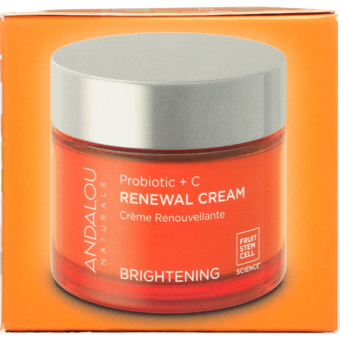 Product photo of Andalou Naturals Renewal Cream Probiotic + C Brightening