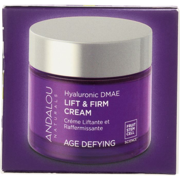 Item photo of Andalou Naturals Hyaluronic DMAE Lift & Firm Cream, Non GMO, Paraben Free
