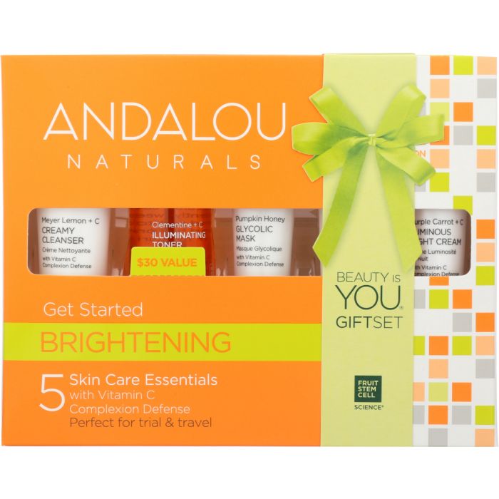 Product photo of Andalou Naturals Kit Brightening Get Start 