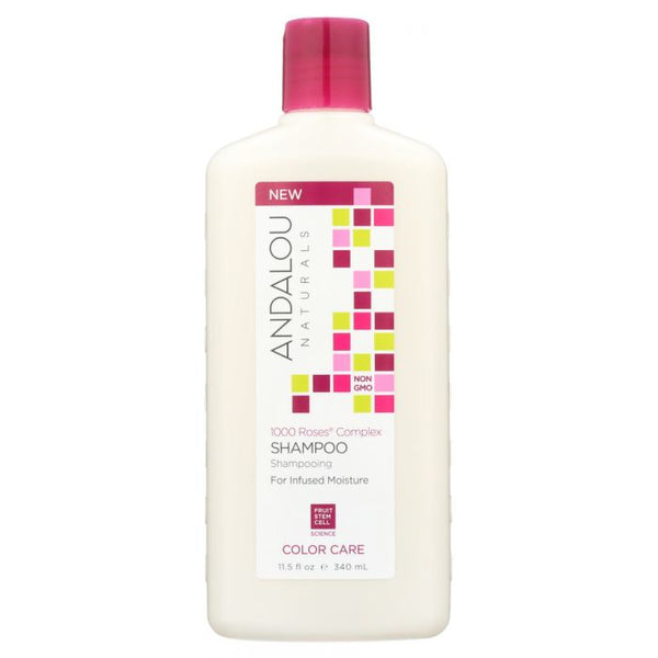 Product photo of Andalou Naturals 1000 Roses Complex Color Care Shampoo