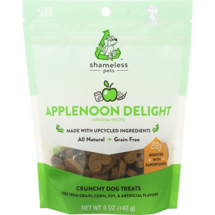 A Product Photo of Shamelss Pets Applenoon Delight Crunchy Dog Treats
