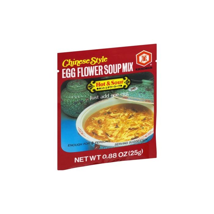 Left Side View Photo of Kikkoman Chinese Style Egg Flower Soup Mix