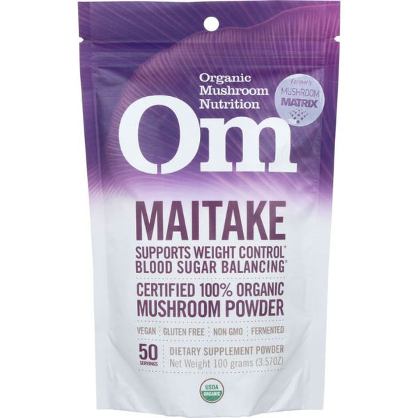 A Product Photo of OM Mushroom Maitake Mushroom Powder