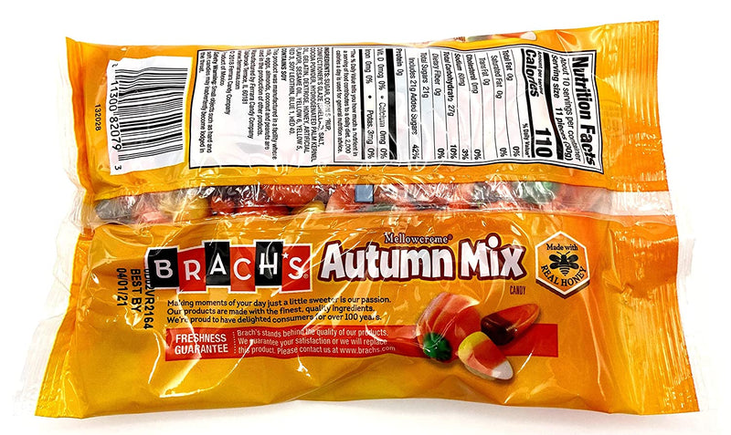 Brach's Classic Mellowcreme Autumn Mix Bundle.Two (2) Bags of Brach's 11oz Autumn Mix .