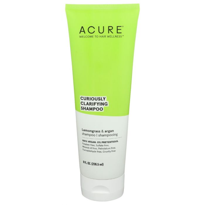 A Product Photo of Acure Curiously Clarifying Shampoo