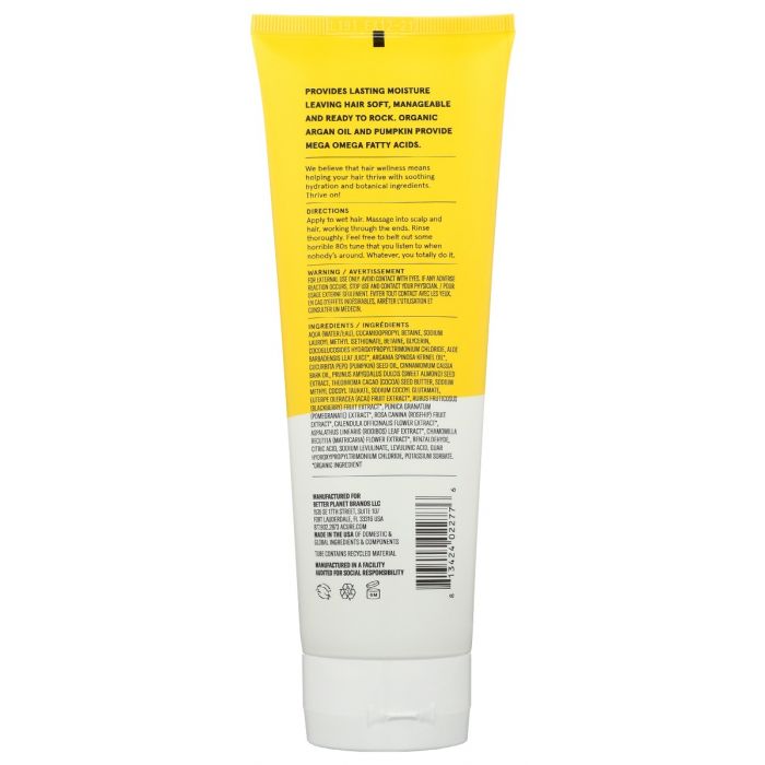 Back Packaging Photo of Acure Ultra Hydrating Shampoo