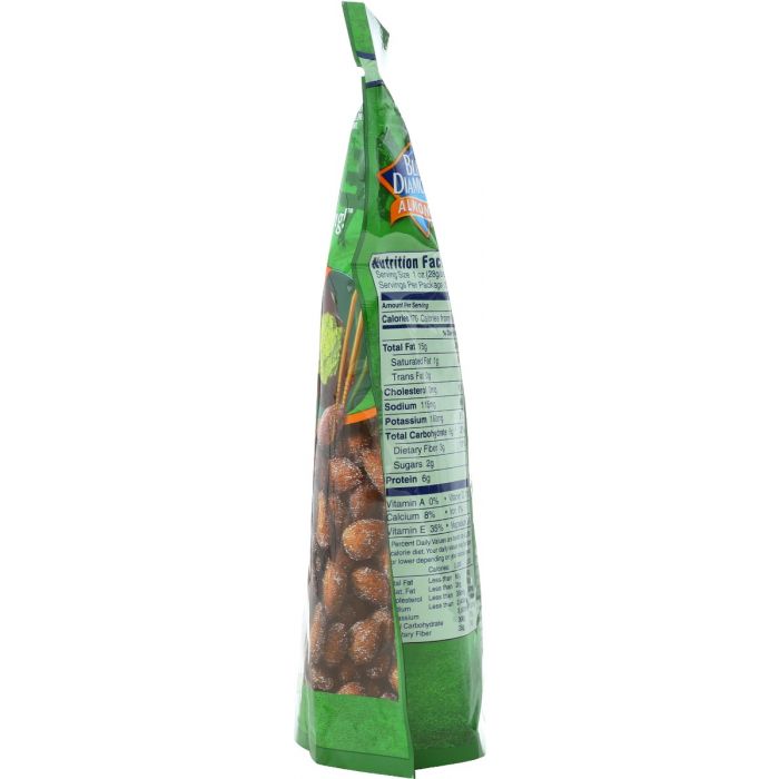 Side Label Photo of Blue Diamond Bold Wasabi and Soy Sauce Almonds Value Pack