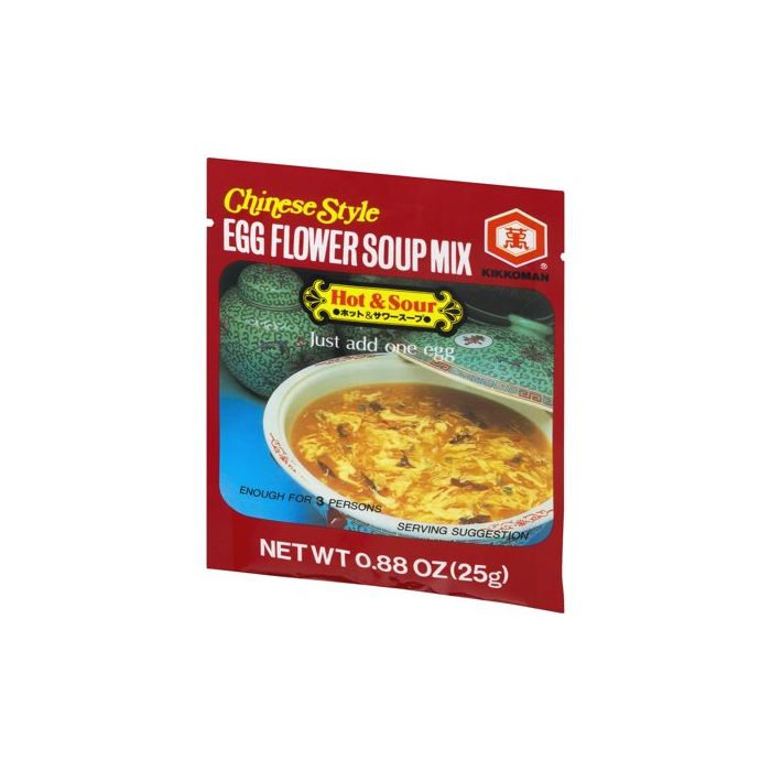 Right Side View Photo of Kikkoman Chinese Style Egg Flower Soup Mix