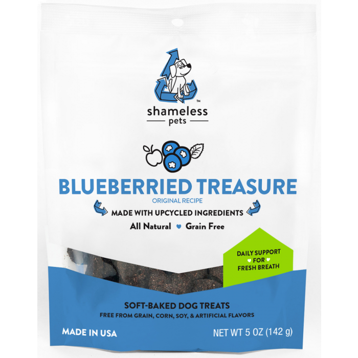 A Product Photo of Blue berried Treasure Soft Baked Dog Treats