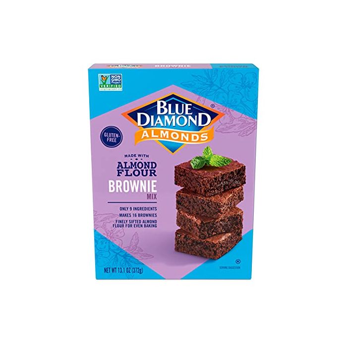 A Product Photo of Blue Diamond Almonds Brownie Mix