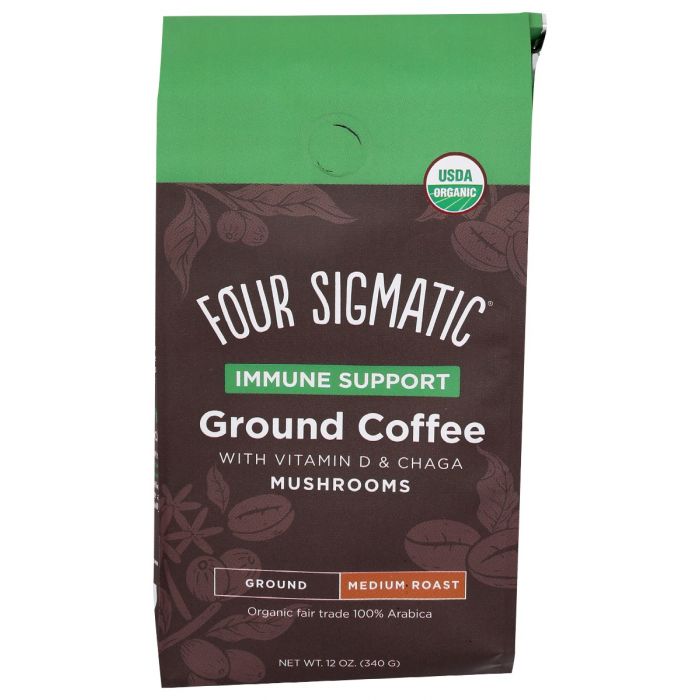 A Product Photo of Four Sigmatic Immune Support Ground Coffee