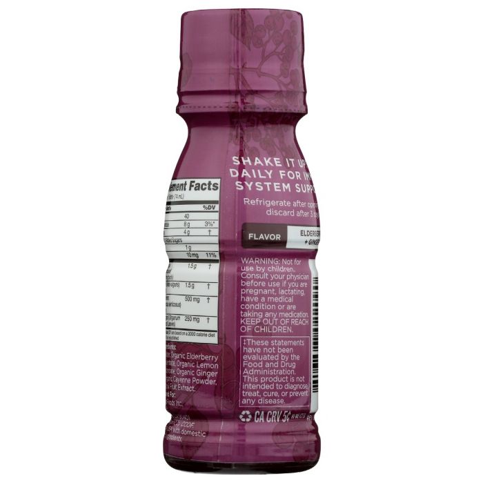 Side Label  Photo of Four Sigmatic Sweet Adaptogen Immune Support with Chaga Drink